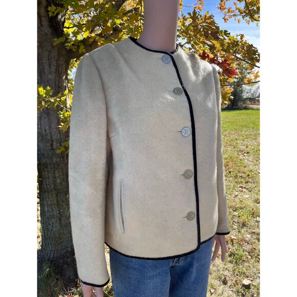 Vintage Western Germany Loden Wool Mohair Jacket - Picture 2 of 10